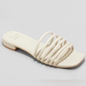 Women's Jane Sandals by a new day off white Size 9